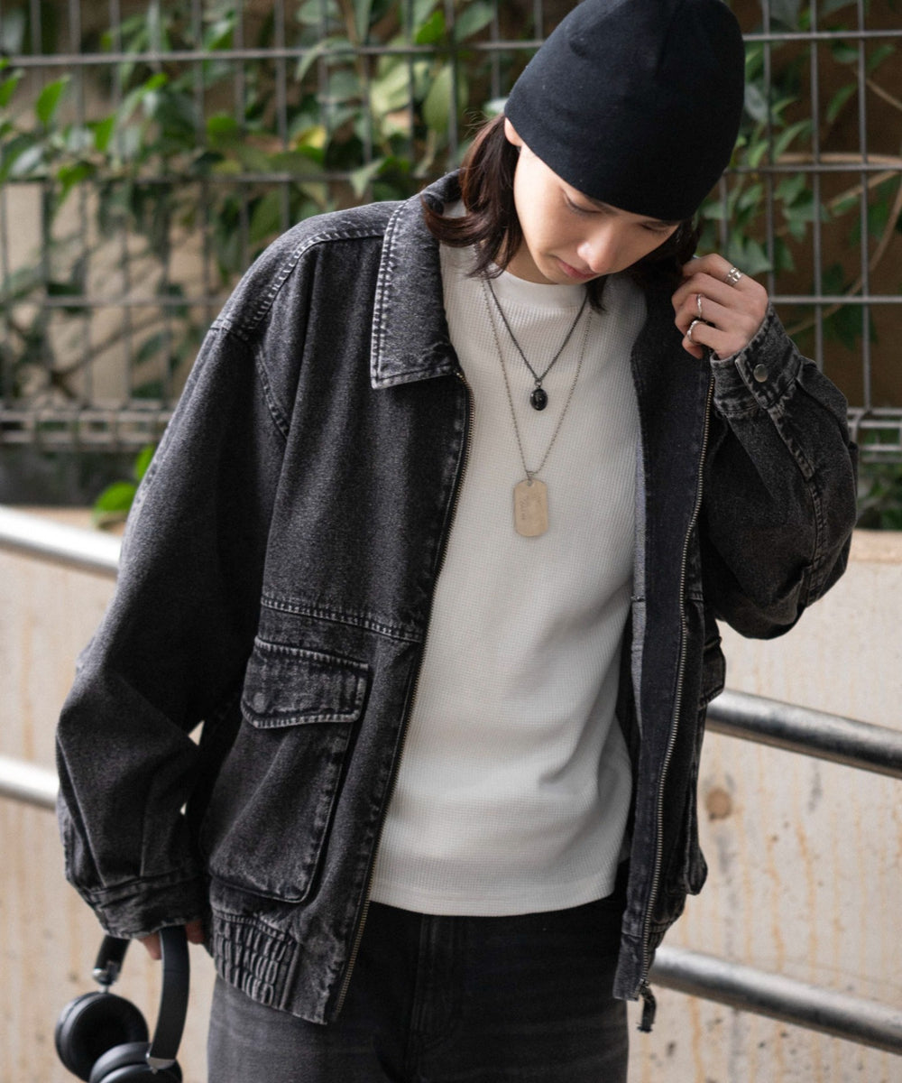 デニムブラックソノタ モデル：175cm L着用