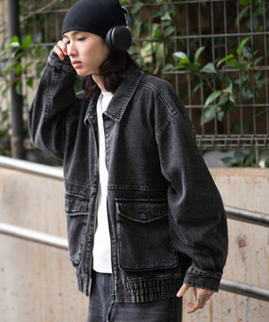 デニムブラックソノタ モデル：175cm L着用