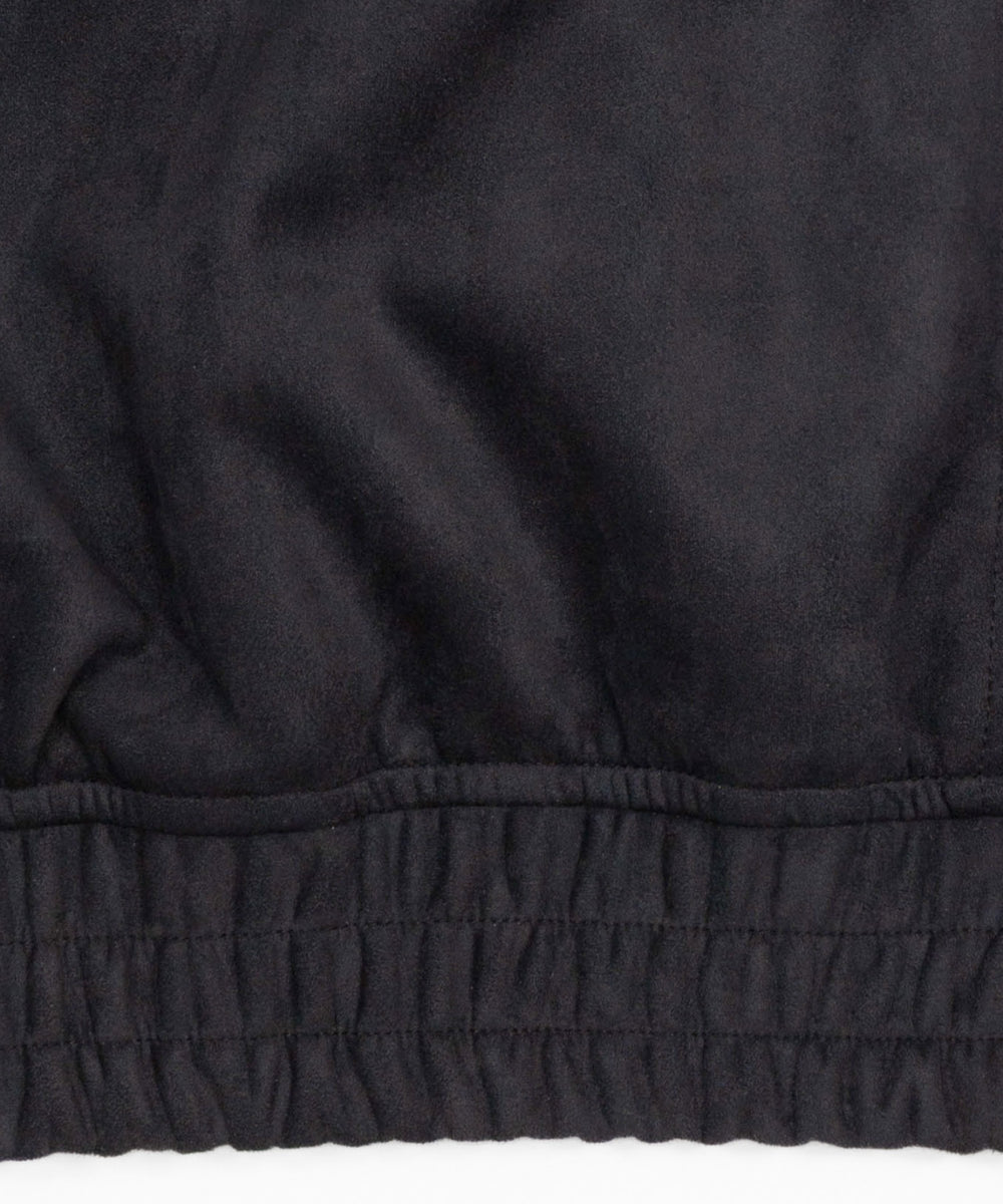 スウェード生地アップ