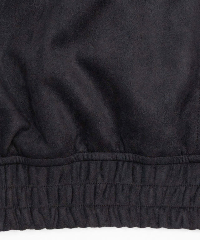 スウェード生地アップ