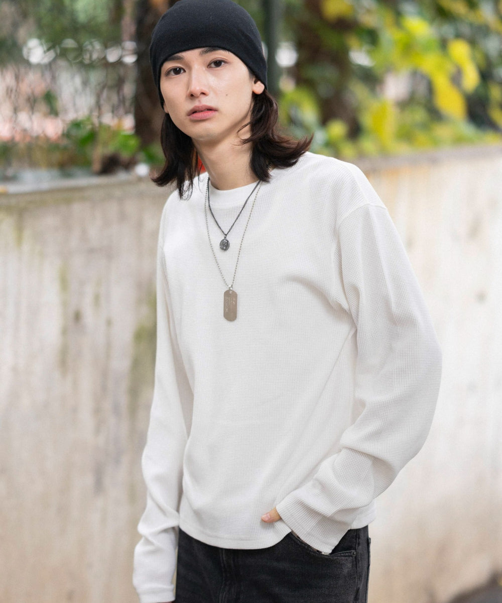 ホワイト モデル：175cm L着用