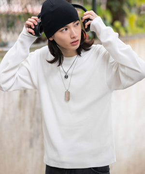 ホワイト モデル：175cm L着用