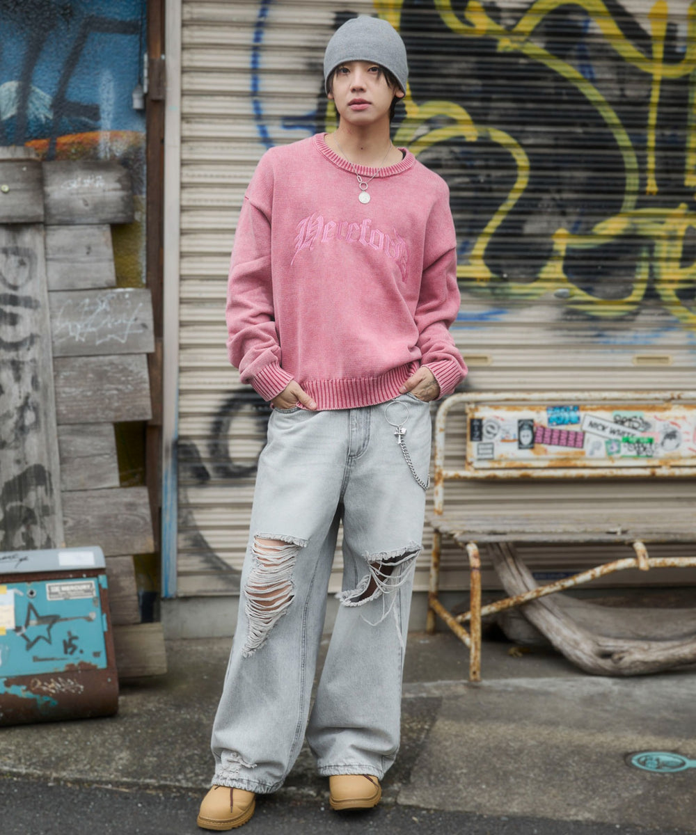 ピンク　モデル：175cm L着用