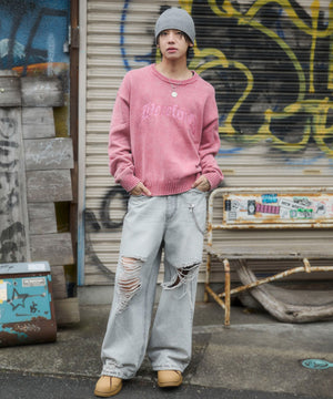 ピンク　モデル：175cm L着用