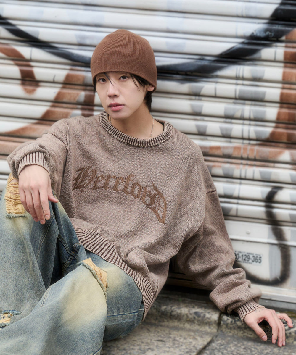 ブラウン　モデル：175cm L着用