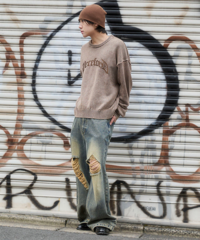 ブラウン　モデル：175cm L着用