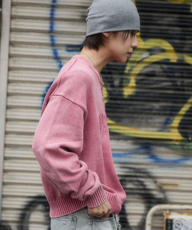 ピンク　モデル：175cm L着用