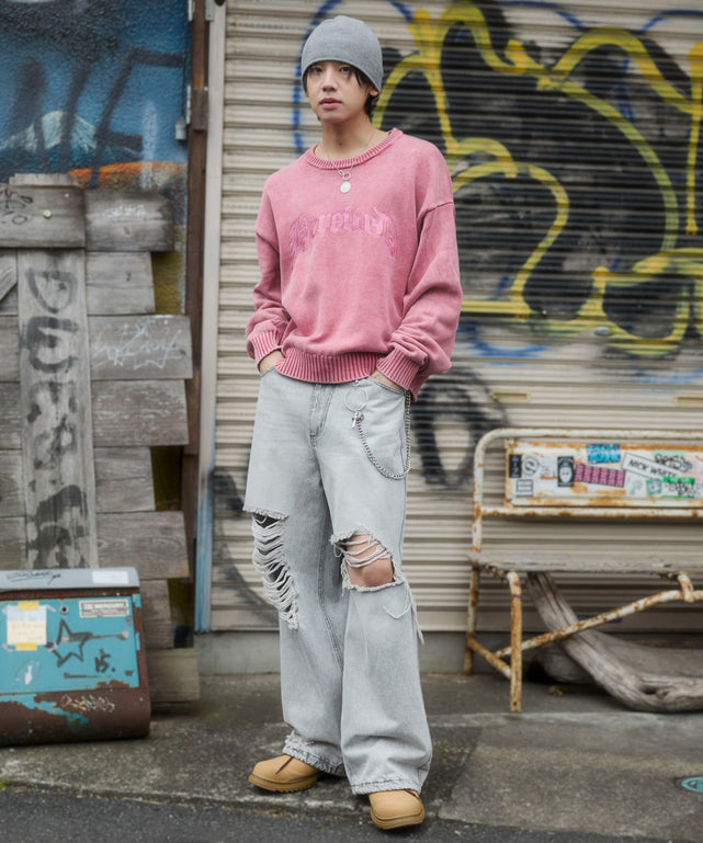 ピンク　モデル：175cm L着用