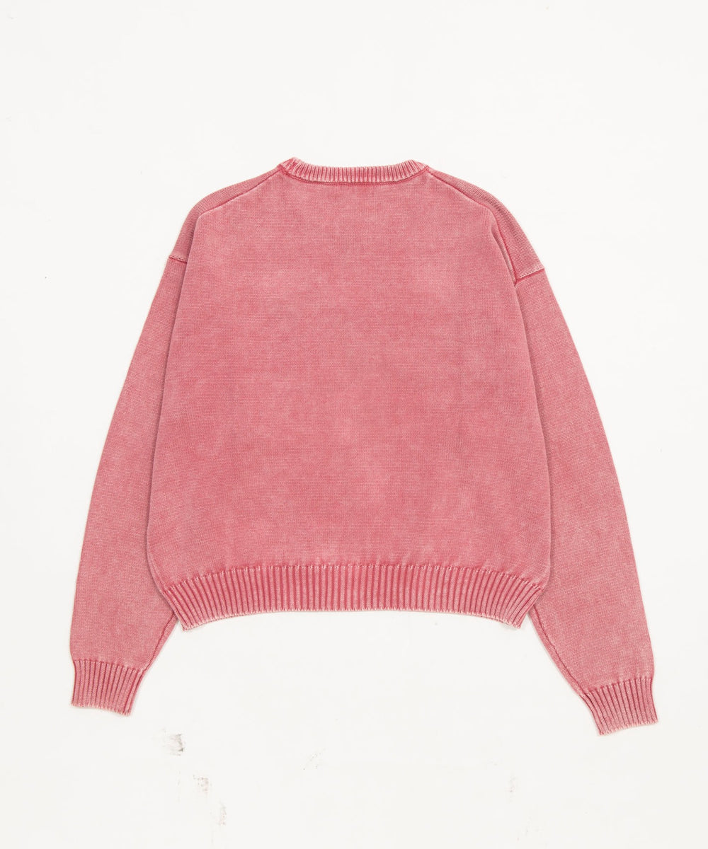 ブリーチニットグラフィックプルオーバー