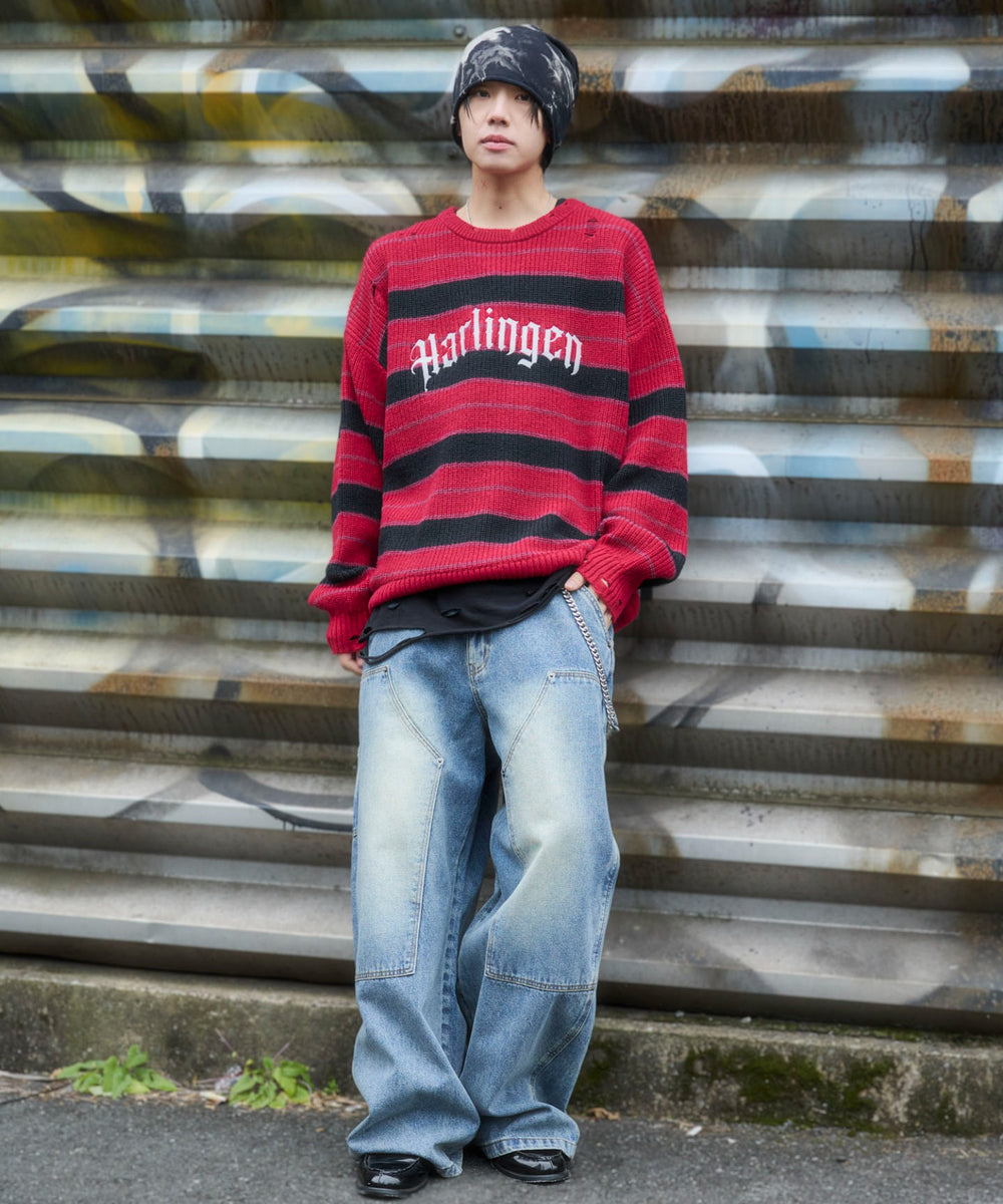 レッドボーダー　モデル：175cm L着用