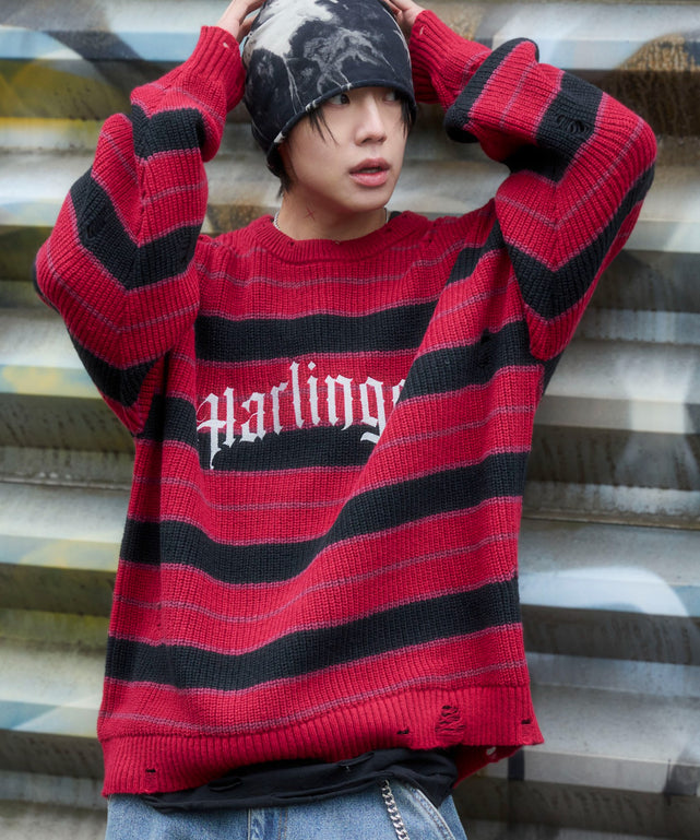 レッドボーダー　モデル：175cm L着用