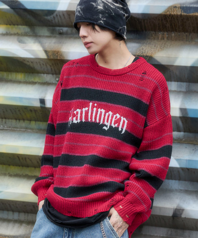 レッドボーダー　モデル：175cm L着用