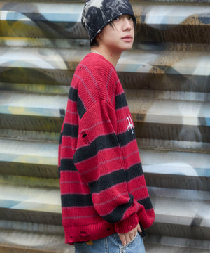 レッドボーダー　モデル：175cm L着用