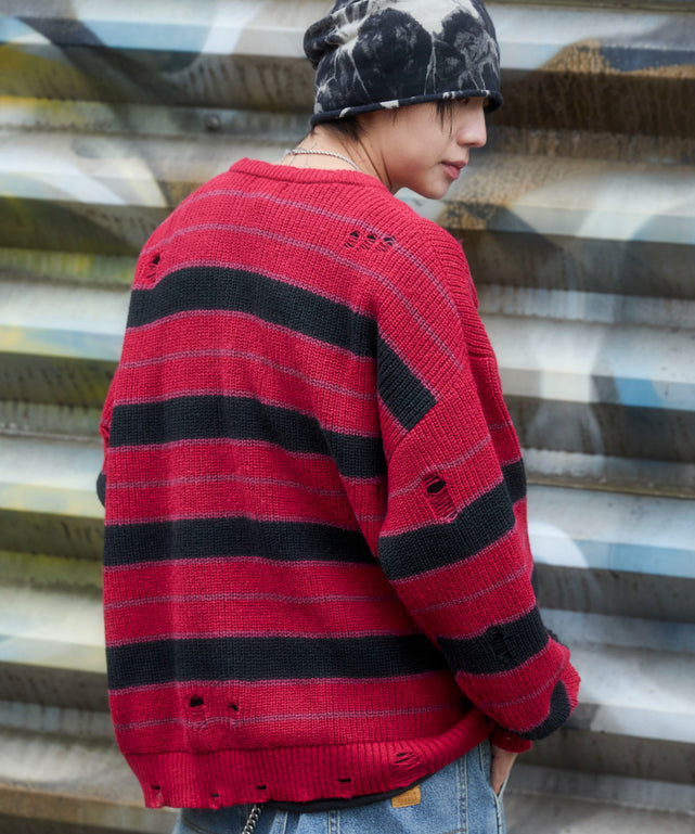 レッドボーダー　モデル：175cm L着用