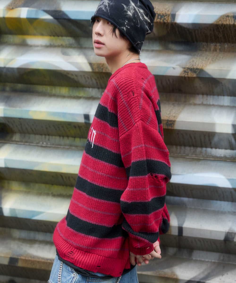 レッドボーダー　モデル：175cm L着用