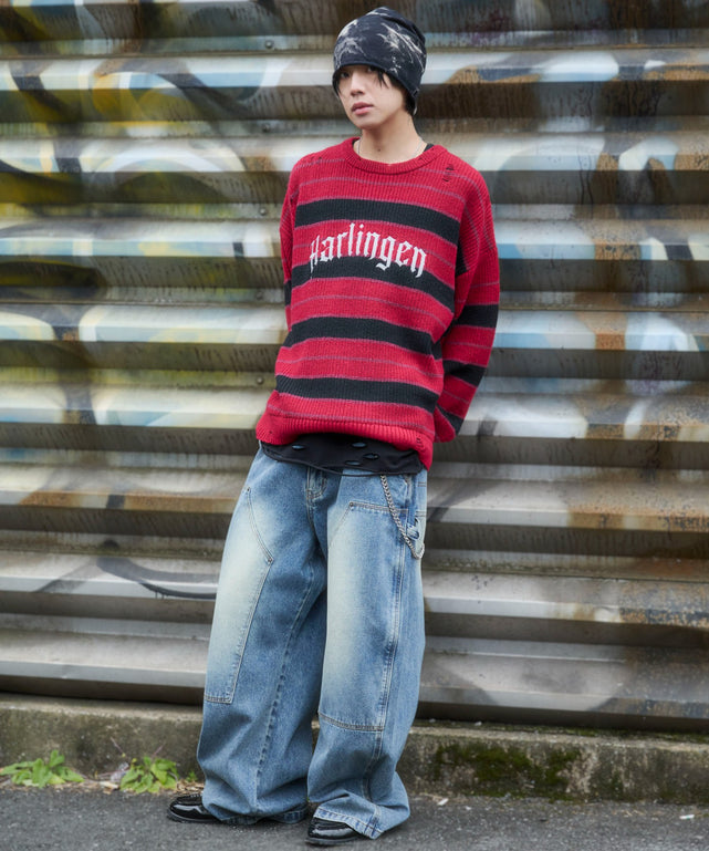 レッドボーダー　モデル：175cm L着用