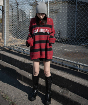 レッドボーダー　モデル：159cm L着用