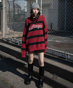 レッドボーダー　モデル：159cm L着用