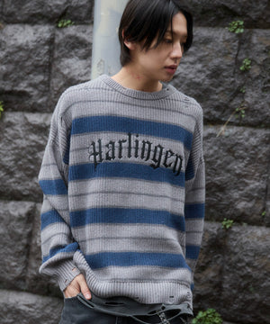 グレーボーダー　モデル：175cm L着用