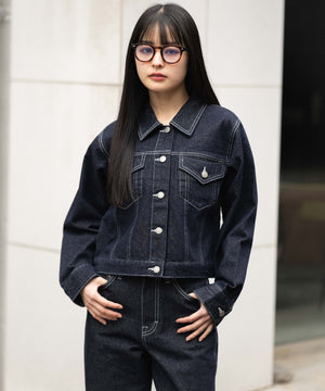 デニムインディゴ　　モデル：161cm F着用