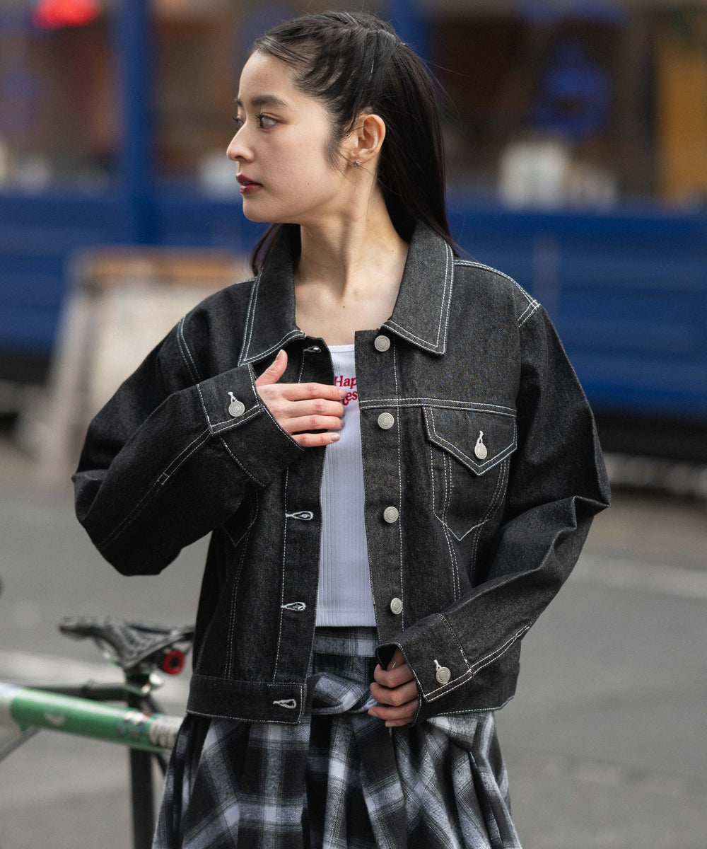 デニムブラック　モデル：161cm F着用