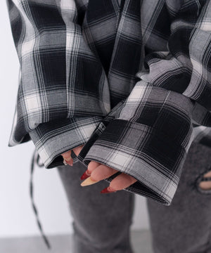 2WAYオフショルシャツ