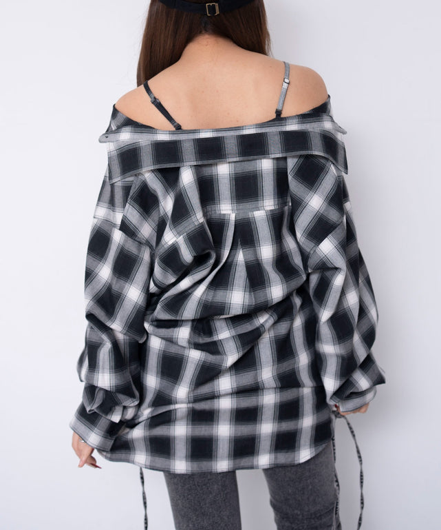 ブラック　モデル：155cm F着用