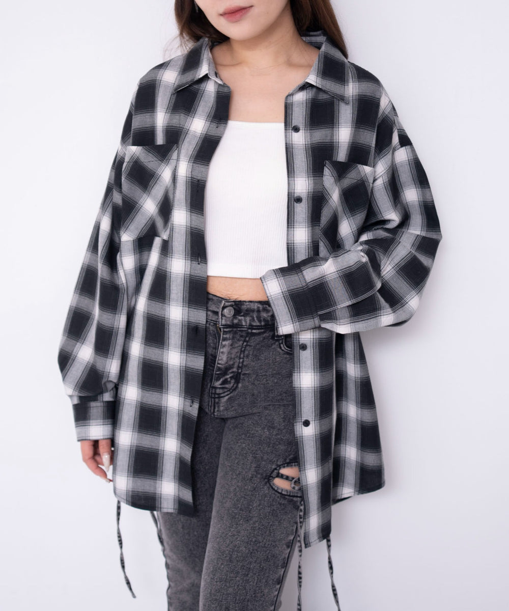 ブラック　モデル：155cm F着用