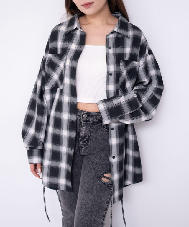 ブラック　モデル：155cm F着用