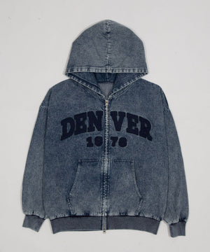 デニム中濃加工