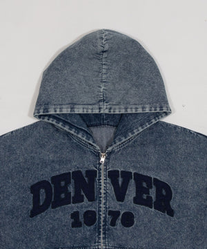 カレッジロゴBIGZIPパーカー