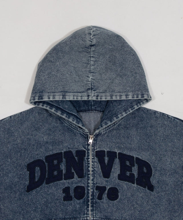 カレッジロゴBIGZIPパーカー