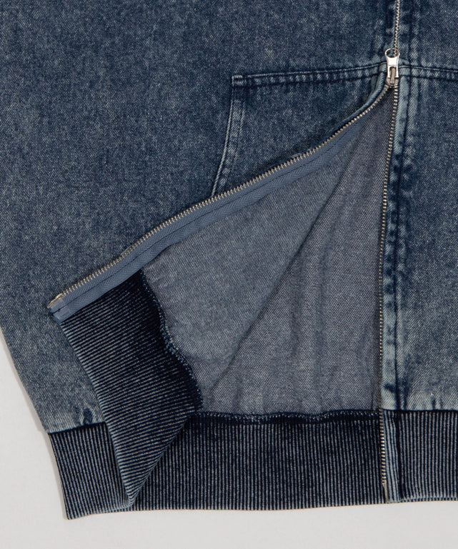 カレッジロゴBIGZIPパーカー