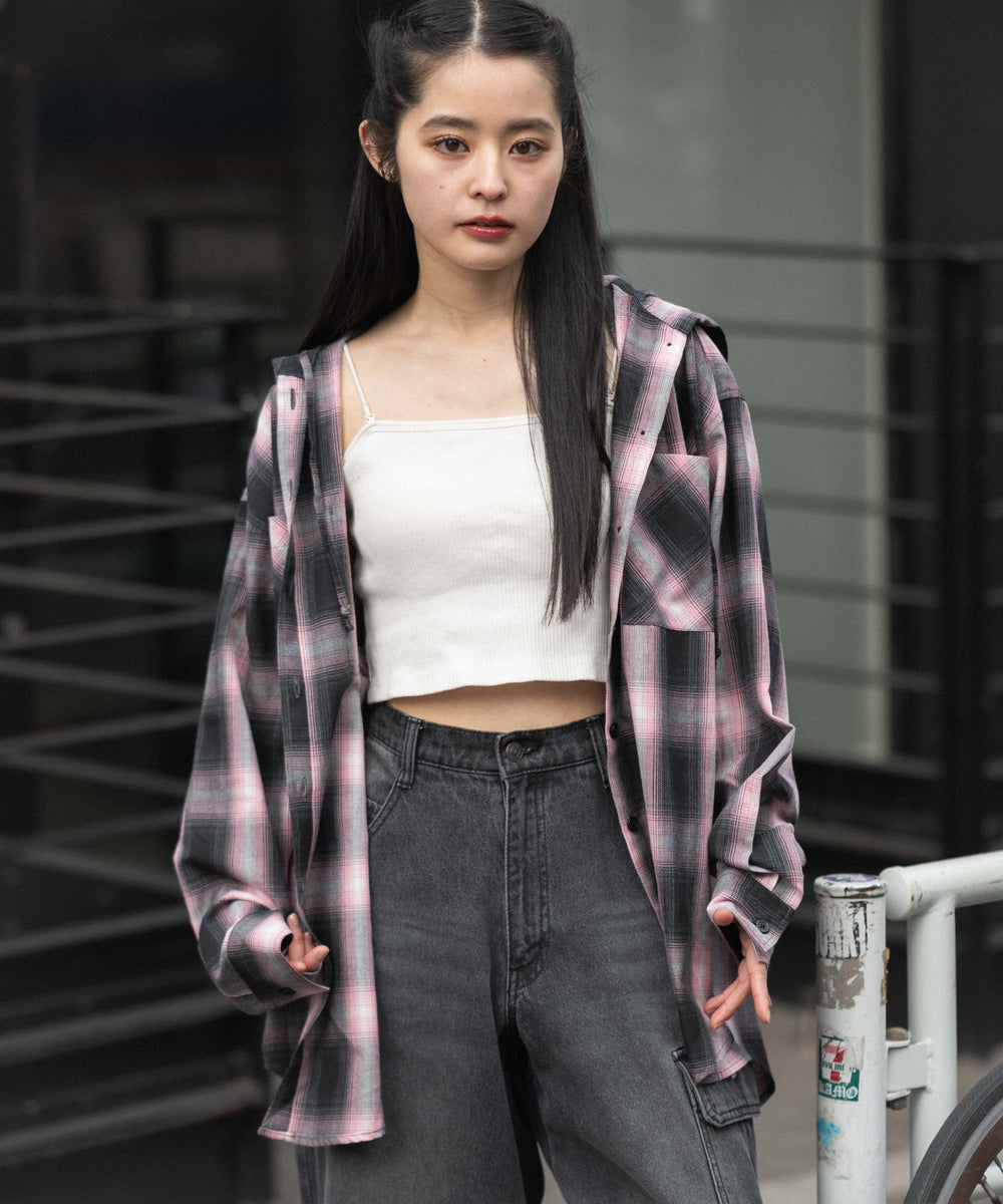 ピンク モデル：160cm F着用