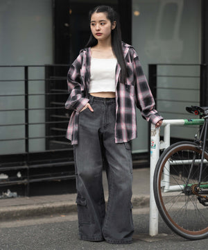 ピンク モデル：160cm F着用