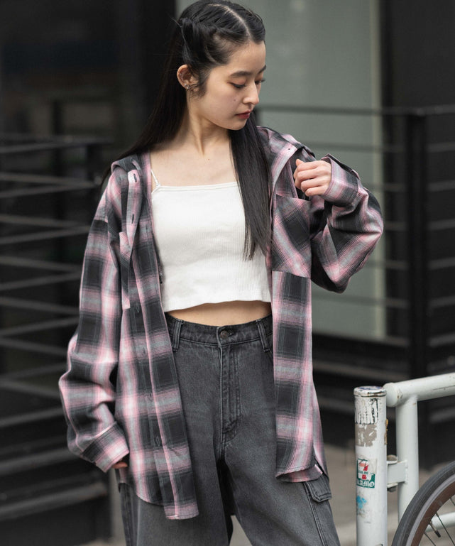 ピンク モデル：160cm F着用