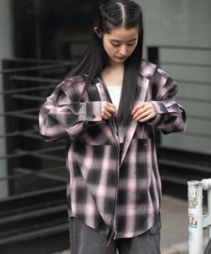 ピンク モデル：160cm F着用