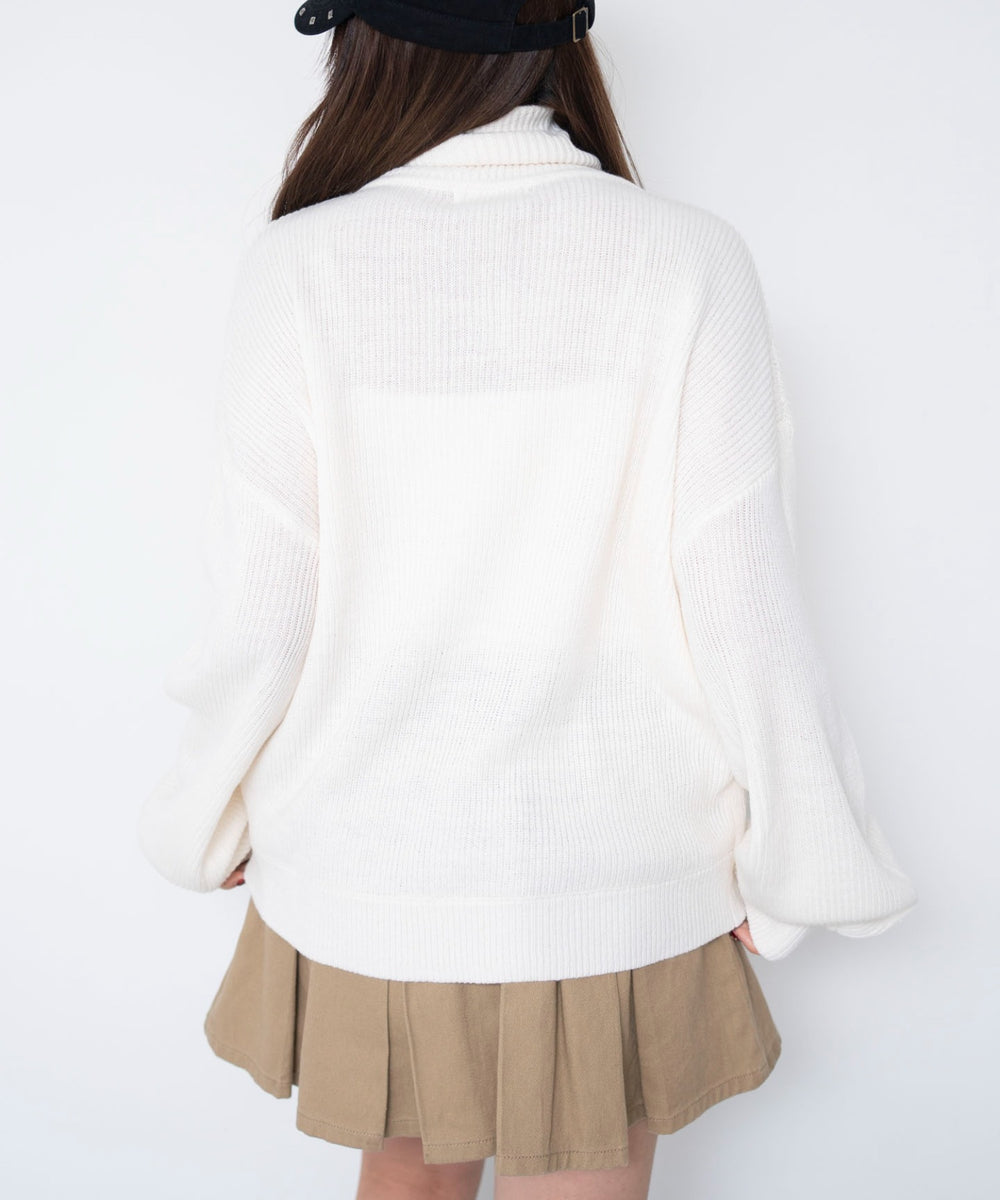 オフホワイト　モデル：155cm F着用