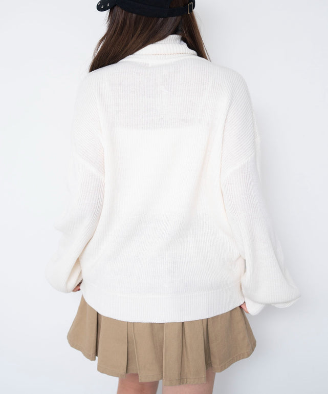 オフホワイト　モデル：155cm F着用