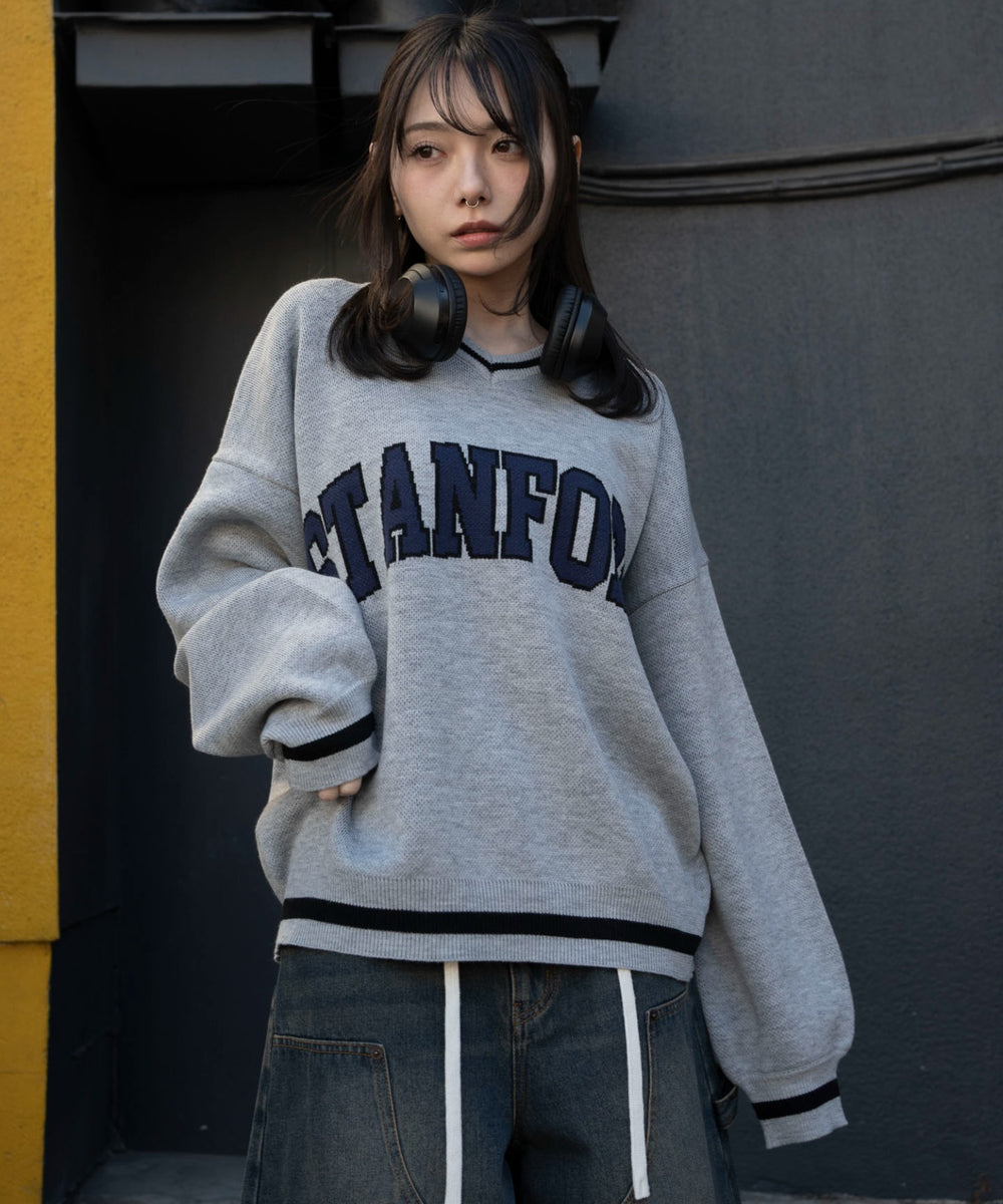 杢グレー　モデル：159cm F着用