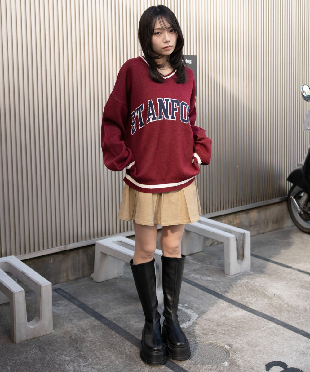 ワイン　モデル：159cm F着用