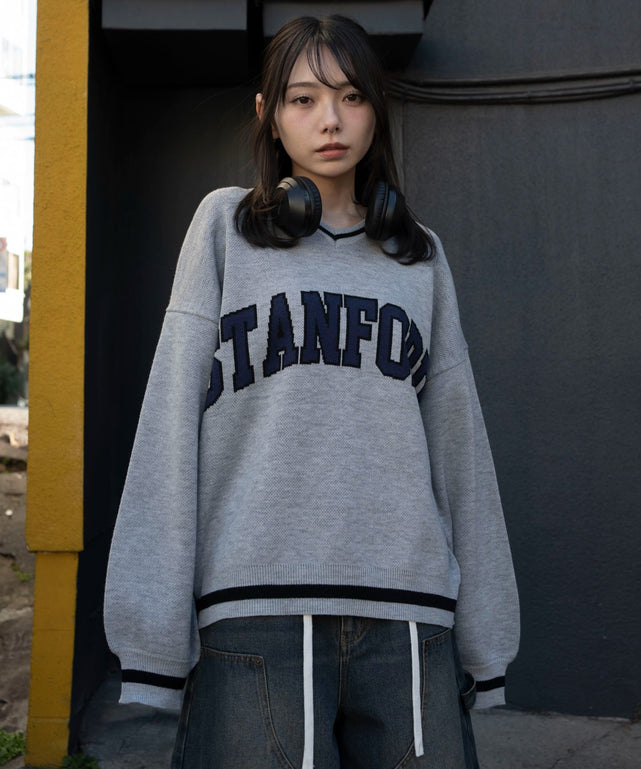 杢グレー　モデル：159cm F着用