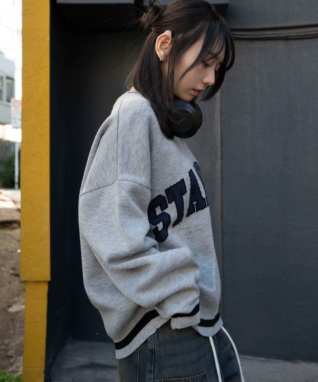 杢グレー　モデル：159cm F着用