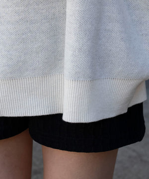 2WAYグラフィックワンショルニット