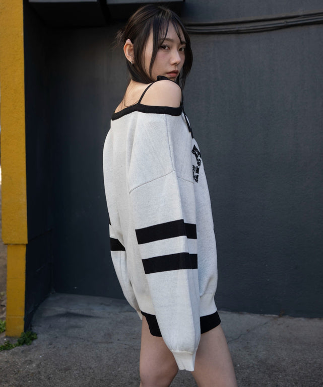 ホワイト　モデル：159cm F着用