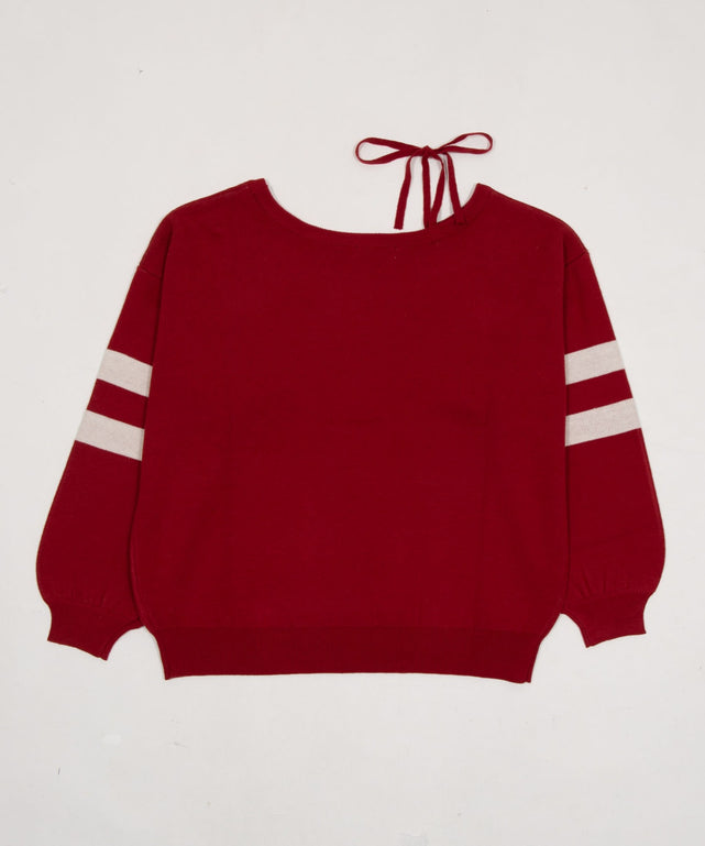 2WAYグラフィックワンショルニット