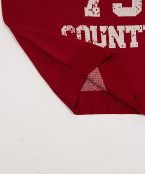 2WAYグラフィックワンショルニット