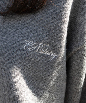 シャツドッキングニットプルオーバー