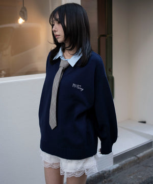 ネイビー　モデル：159cm F着用