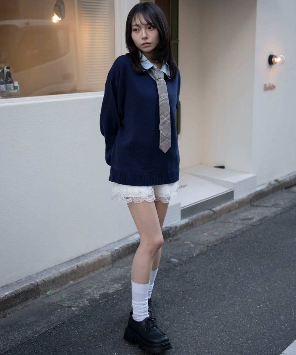 ネイビー　モデル：159cm F着用